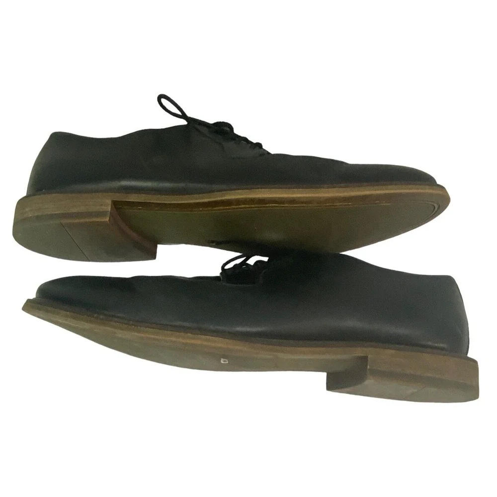 ASTON GREY Men Grenasien Oxford Shoes Size 8 Black Lace‎ Up Office Business